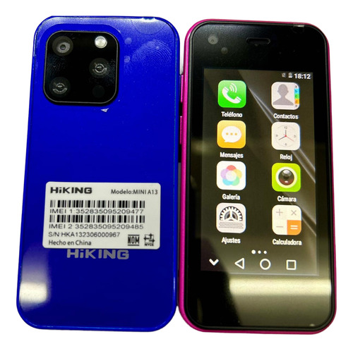 Hiking Mini Smartphone A13 Memoria 16g+2g Android 6 Dual Sim