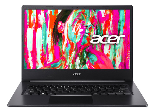 Notebook Acer 14' Ryzen 5 + 8 Gb Ram +256 + Freedos Color Negro