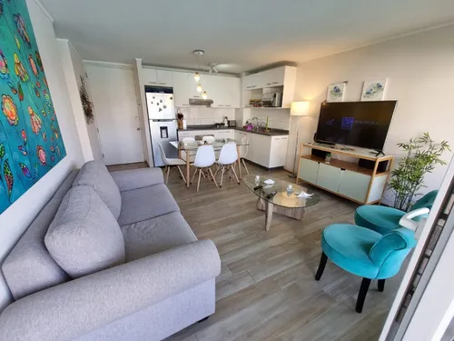 Arriendo Papudo Laguna Depto 2 Dorm/2 Baños - 4 Personas
