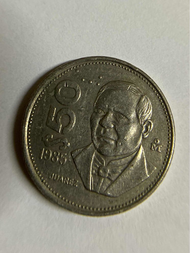Moneda De Mexico De 50 Pesos De 1985 Envio Gratis