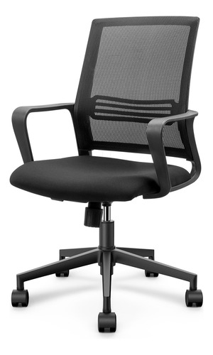 Silla De Oficina Ergonómica Escritorio Deli Tipo Secretarial