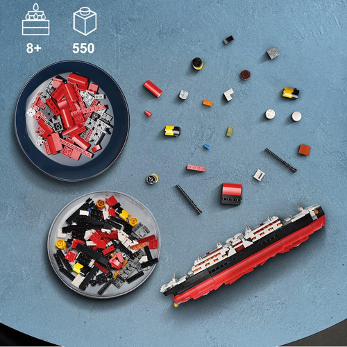 Jojo&peach Titanic Stem Toys, Modelo Titanic 2 En 1 Y Kit De