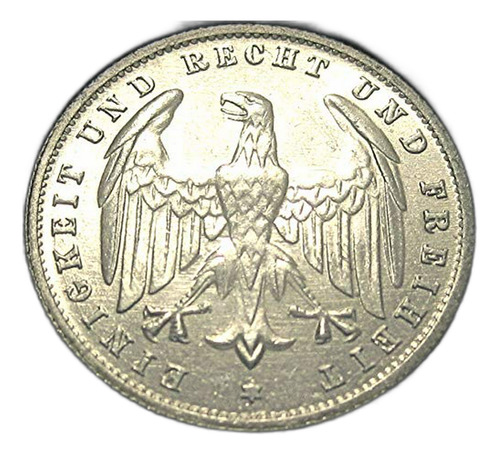 Moneda Alemana De 500 Marcos - 1923a - Condición Extra Fina 