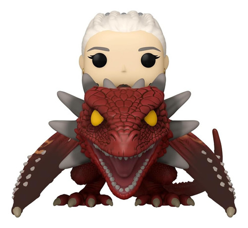 Funko Pop La Casa Del Dragon Rhaenys Targaryen Con Meleys