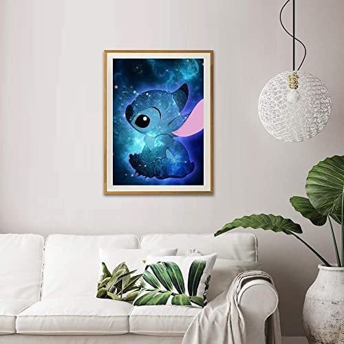 Imagen 4 de 7 de Pintura De Diamantes 5d Diseño Stitch