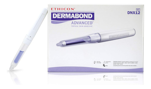 Dermabond Adhesivo Tópico Avanzado Ethicon 0.7 Ml Caja De 12