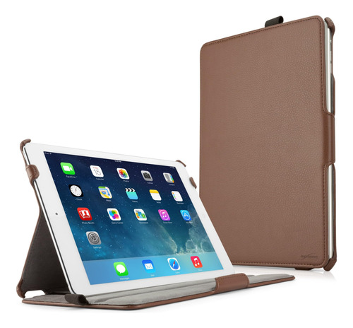 Funda iPad Air, Boxwave [funda Cuero Libros] Funda Plegable