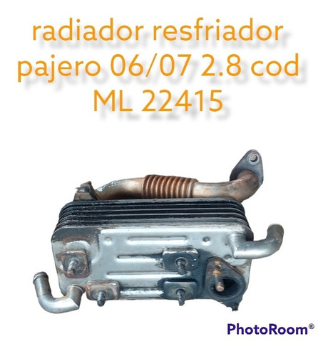 Radiador Resfriador Pajero 06/11 2.5 Cod Ml 22415