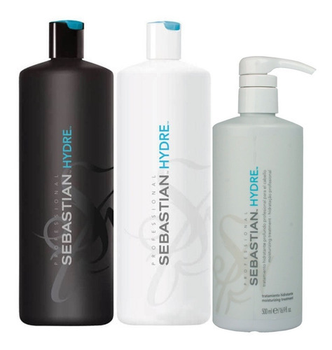  Kit Sebastian Professional Shampoo Condicionador E Máscara