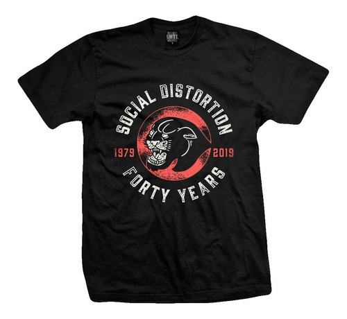Remera Social Distortion - Forty Years