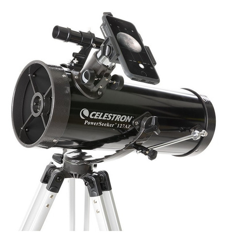 Telescópio Powerseeker 127az Newtonian W/phone Adapter
