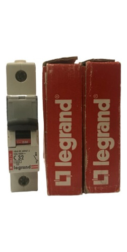 Interruptor Automatico Legrand 32 Amp  10ka C32 (pack 3 Uni)