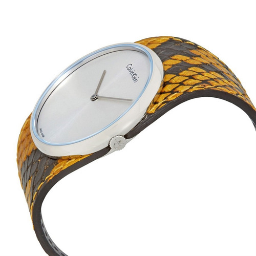 Relogio Feminino Calvin Klein K5v231z6 Prateado Promoção!!!