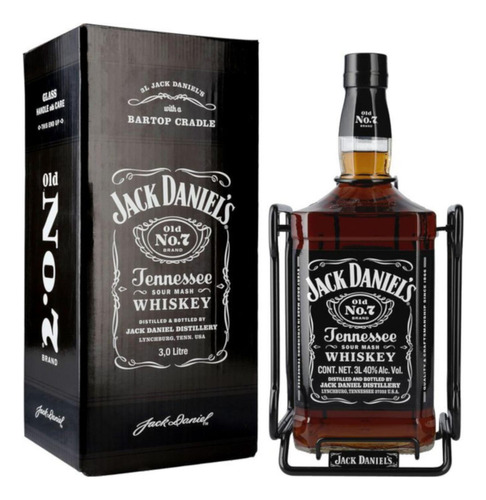 Paquete De 3 Whisky Jack Daniels C/columpio 3 L