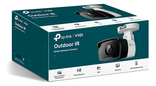 Câmera de segurança TP-Link Vigi C320I Ip67 2mp Ext branca