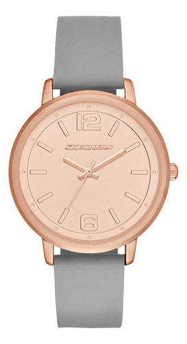 Reloj Skechers Ardmore Sr6075 Quartz Para Mujer, Oro Rosa