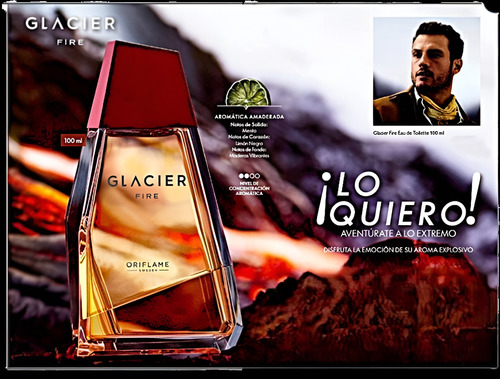 Glacier Eau De Toilette Para Hombre Oriflame 100ml