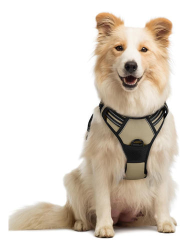 Arnés Para Perros Rabbitgoo, Sin Tiro, Ajustable, M