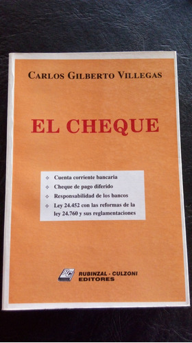 El Cheque.  Villegas