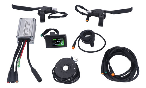 Kit Controlador De Bicicleta Eléctrica Abs Waterproof 15a Lc