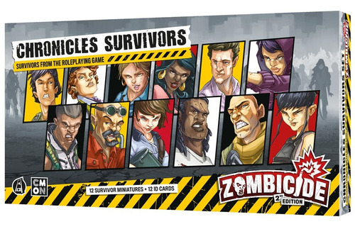 Zombicide Segunda Edición Chronicles Survivor Set / Diverti