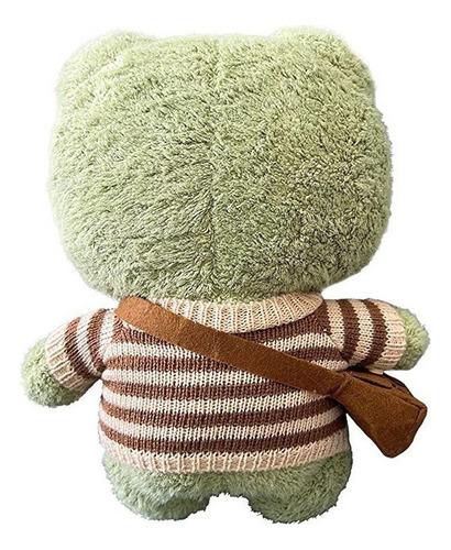 Peluche Kawai Frog, Con Ropa Y Bolsos, De Cumpleaños Color 5