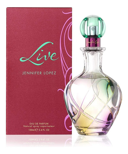 Perfume Live De Jennifer Lopez Jlo 100 Ml Para Damas