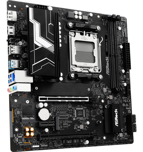 Placa Asrock Amd B850m-x de cor preta