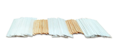 Abatelenguas Desechables 100 Piezas Empaque Individual