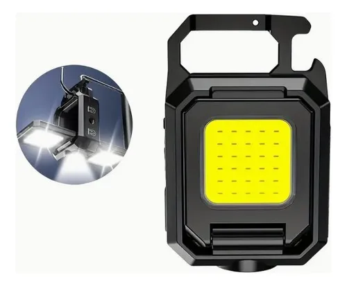 comprar Luz Led Linterna Recargable Estilo Llavero Multifuncional