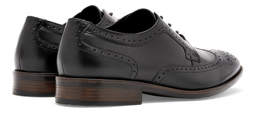 Zapato Vestir De Hombre Christian Gallery Negro 124-910