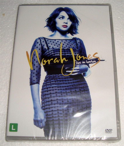 Norah Jones Live In London Dvd Sellado / Kktus