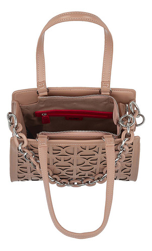 Bolsa Satchel Cloe Bethali I Chico Color Nude