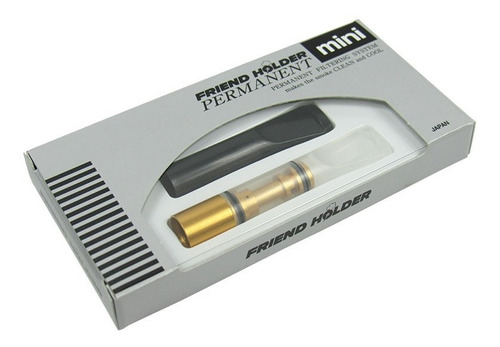 Imagem 1 de 4 de Piteira Para Cigarro Friend Holder Em Metal Reutilizável