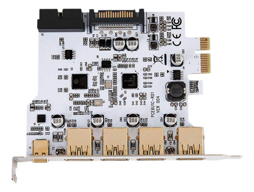 Pcie A Usb 3.2 2 Tarjetas Complementarias Tipo C 19pin Usb