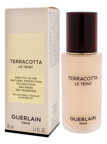 Base De Maquillaje Guerlain Terracotta Le Teint, 24 Horas, 1