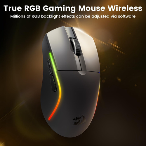 Redragon M816-pro Wireless Gaming Mouse, 26k Dpi Tri-mode 61
