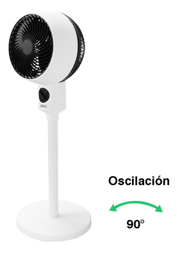Ventilador De Piso 3 Velocidades Silencioso Jwj