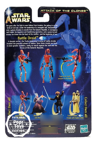 Hasbro - Star Wars - Saga - Battle Droid Variante