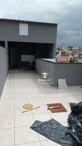 Cobertura Com 2 Dormitórios À Venda, 92 M² Por R$ 331.000,00 - Parque Das Nações - Santo André/sp - Co11652