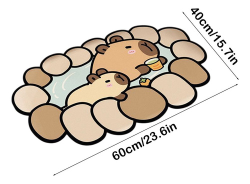 .tapete Em Forma De Z, Capivara, Terra Diatomácea, Lama,