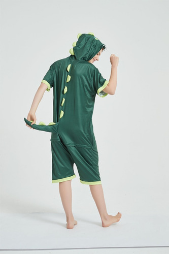 Kigurumi Dinosaurio Pijama Enterito De Verano Kawaii
