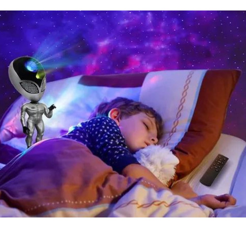 Proyector De Galaxias Y Estrellas Alien Repeticion De Voz