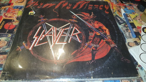 Slayer Show No Mercy Lp Vinilo Maxi Promo Argentina 1988