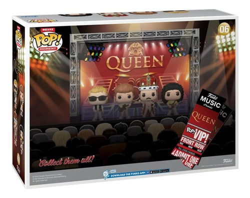Queen Wembley Freddie Mercury Brian May Roger John Funko Pop
