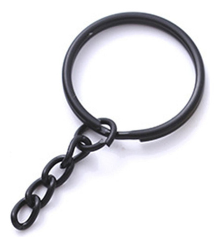 3 X 50 Llaveros Con Cadena De 1 Pulgada Y Anillos De Salto,