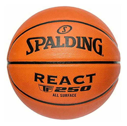 Spalding React Tf-250 Baloncesto Para Interiores Y