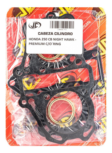 Junta Tapa Cilindro Honda Cb Nighthawk 250 Premium Oring Jc