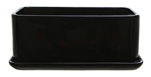 Maceta Moderna Rectangular Minimalista De Cerámica De 10 Pu