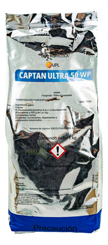 Captan Ultra 50 Wp Upl 1kg Fungicida